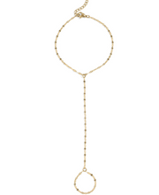 Load image into Gallery viewer, 18K Gold PVD Stainless Steel Lip Hand Chain