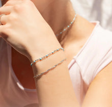Load image into Gallery viewer, Turquoise Confetti Bracelet