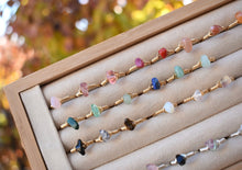 Load image into Gallery viewer, Crystal Healing Wire rings