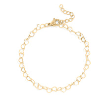 Load image into Gallery viewer, Heart Chain Bracelet