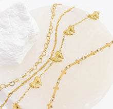 Load image into Gallery viewer, Heart Chain Bracelet