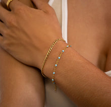Load image into Gallery viewer, Turquoise Confetti Bracelet