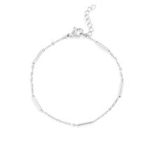 Load image into Gallery viewer, 18K Gold PVD Stainless Steel Satellite Bar Chain Bracelet
