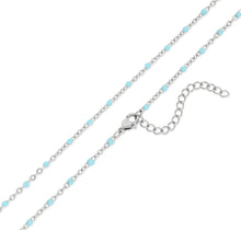 Load image into Gallery viewer, Turquoise Chain Necklace