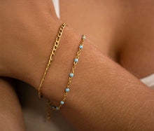 Load image into Gallery viewer, Turquoise Confetti Bracelet