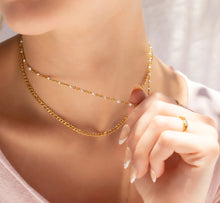 Load image into Gallery viewer, Confetti White Chain Necklace