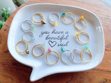 Load image into Gallery viewer, Crystal Healing Wire rings