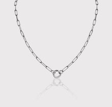 Load image into Gallery viewer, Silver Charm Keeper Necklace
