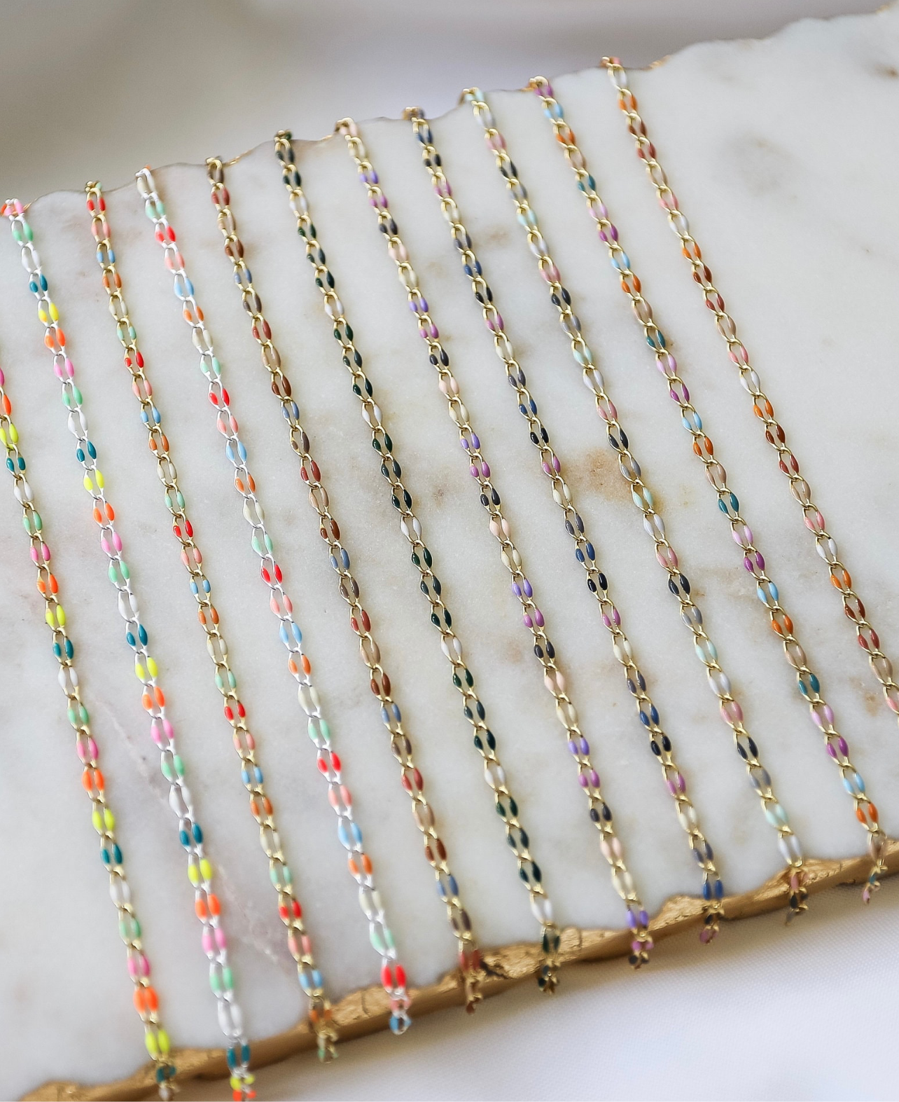 Enamel Colorful Chain