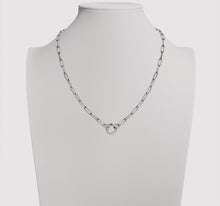 Load image into Gallery viewer, Silver Charm Keeper Necklace
