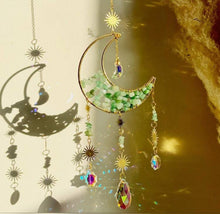 Load image into Gallery viewer, Big Crystal Moon Suncatchers
