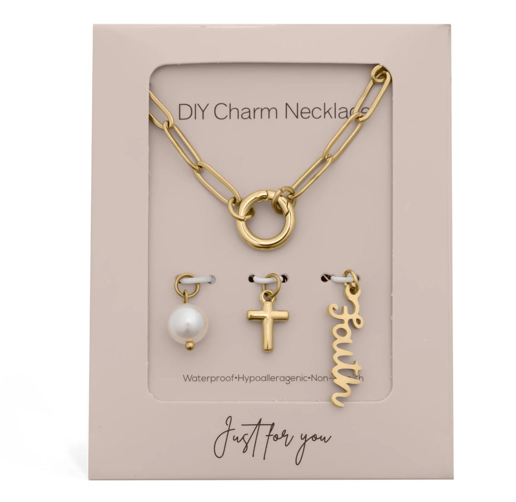 DIY Charm Necklaces
