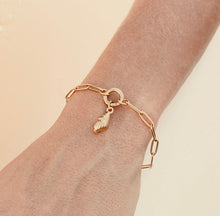 Load image into Gallery viewer, Gold Charm Keeper Bracelet
