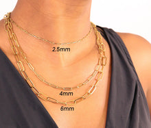 Load image into Gallery viewer, Classic Gold chain necklace
