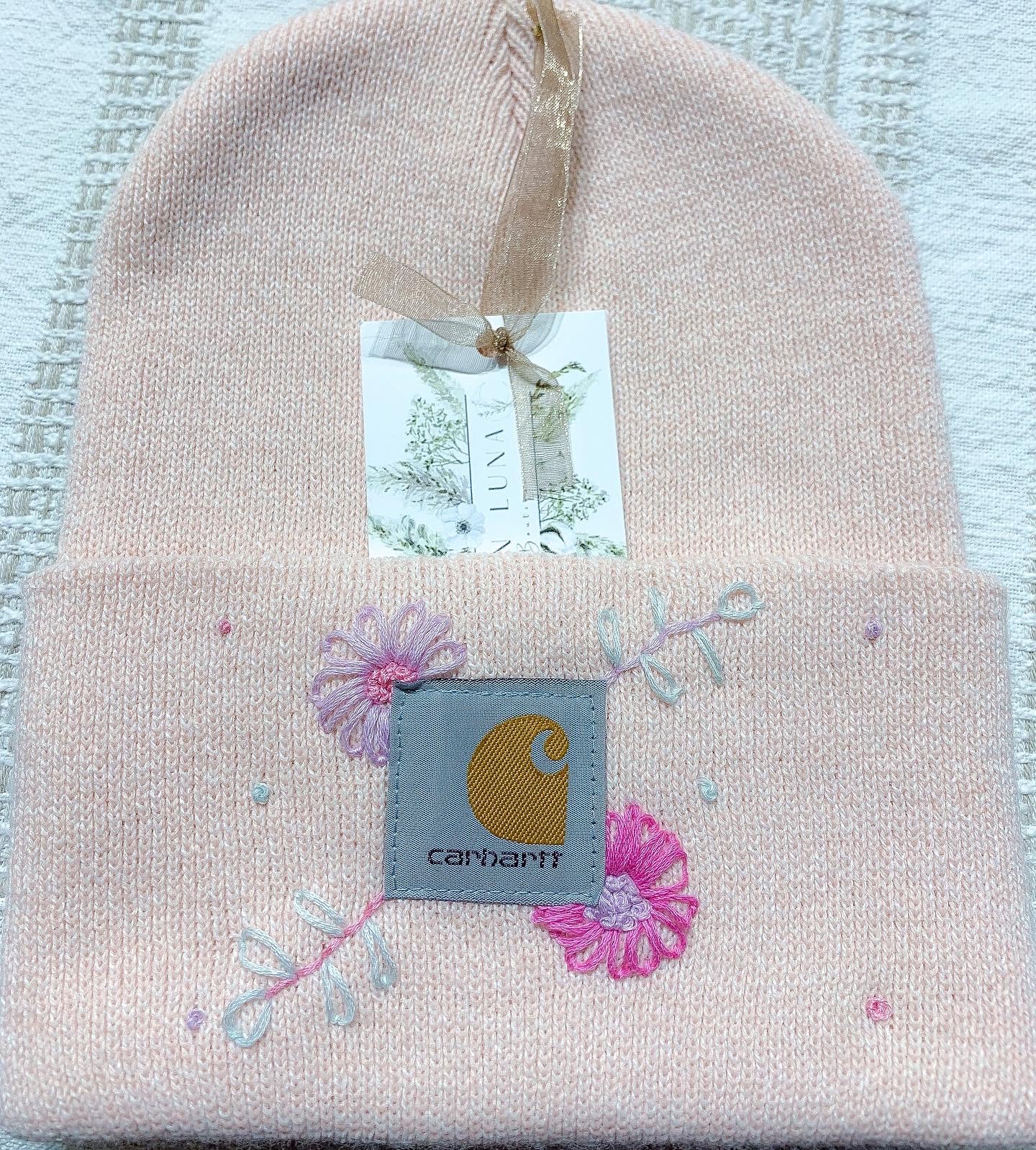 Embroidery carhartt beanie