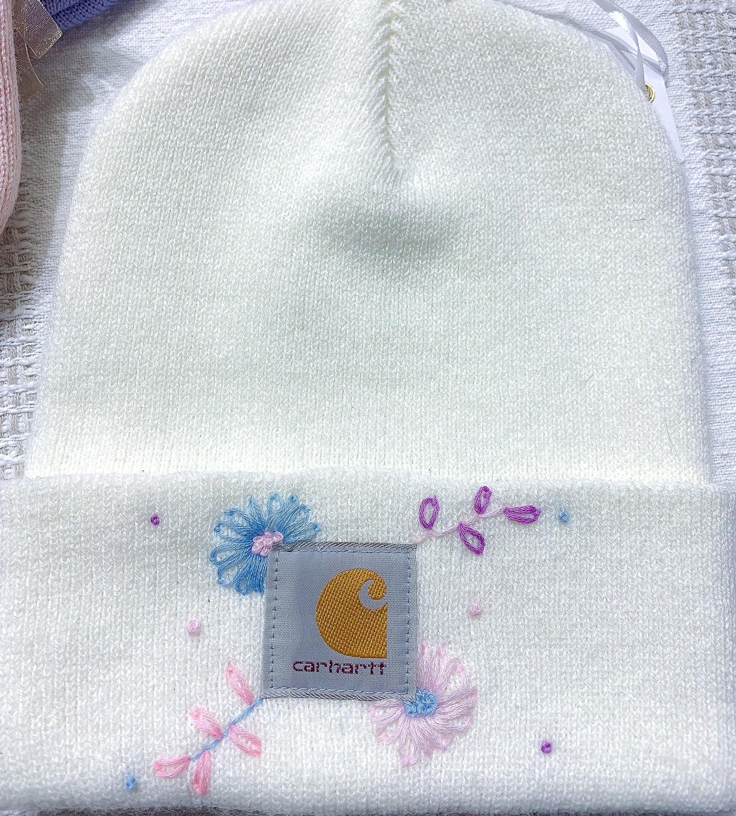 Embroidery carhartt beanie